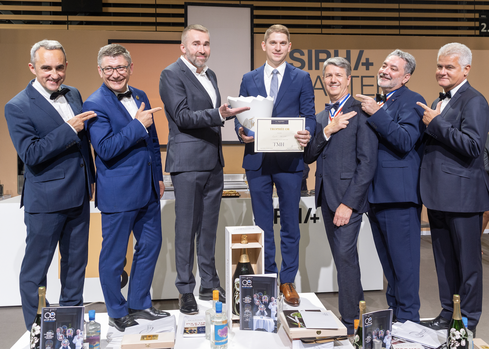 Corentin Gallene, grand gagnant du Trophée du Maître d’Hôtel 2021