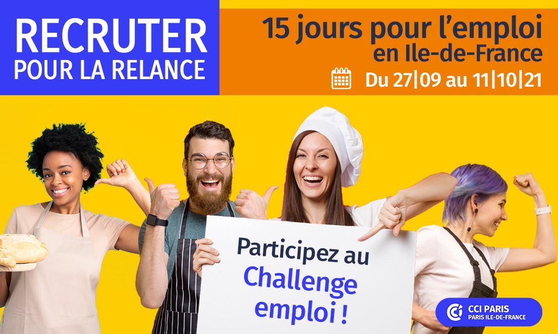 Un Challenge emploi spécial CHR par la CCI Paris Ile-de-France