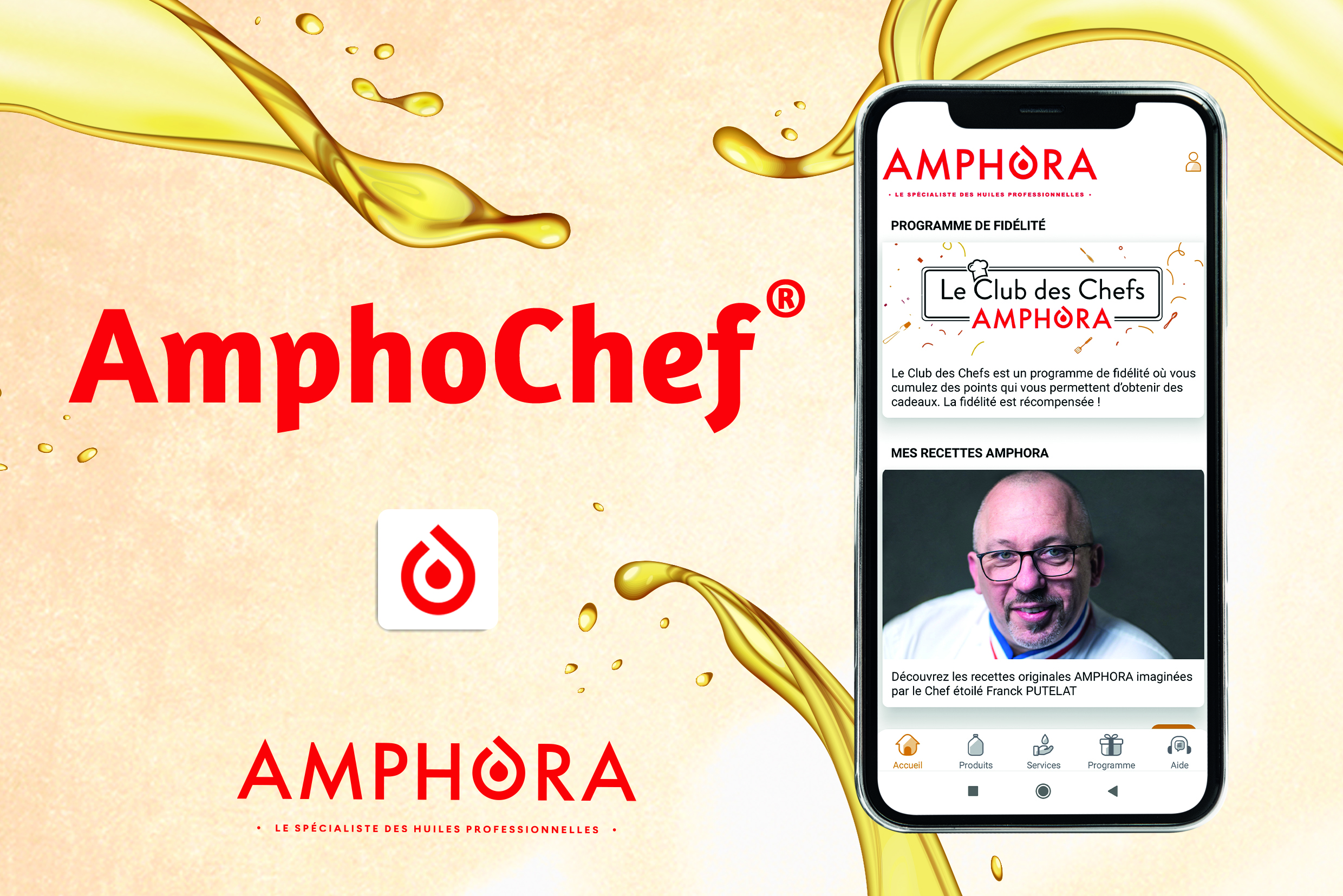 Cargill lance son application mobile pour les chefs : AmphoChef®