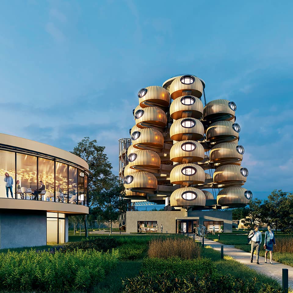 Cap vers les concepts insolites et « au vert » : un dossier à retrouver dans le magazine Industrie Hôtelière de novembre