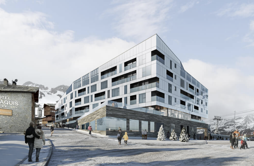 « VoulezVous », nouvel hôtel de Tignes