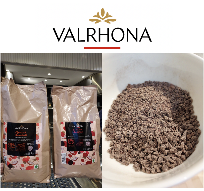 Ground Chocolate, nouveaux chocolats râpés prêts à l’emploi par Valrhona