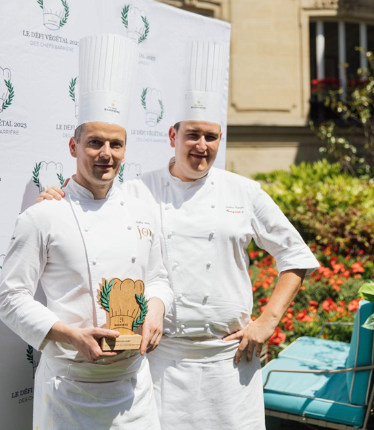 1re édition du Défi Végétal des chefs Barrière : les lauréats