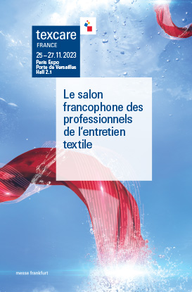 Gestion du linge : une 1ère édition pour Texcare France à Paris en novembre