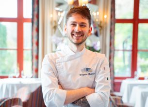 Benjamin Chrétien, nouveau chef aux Hautes Roches