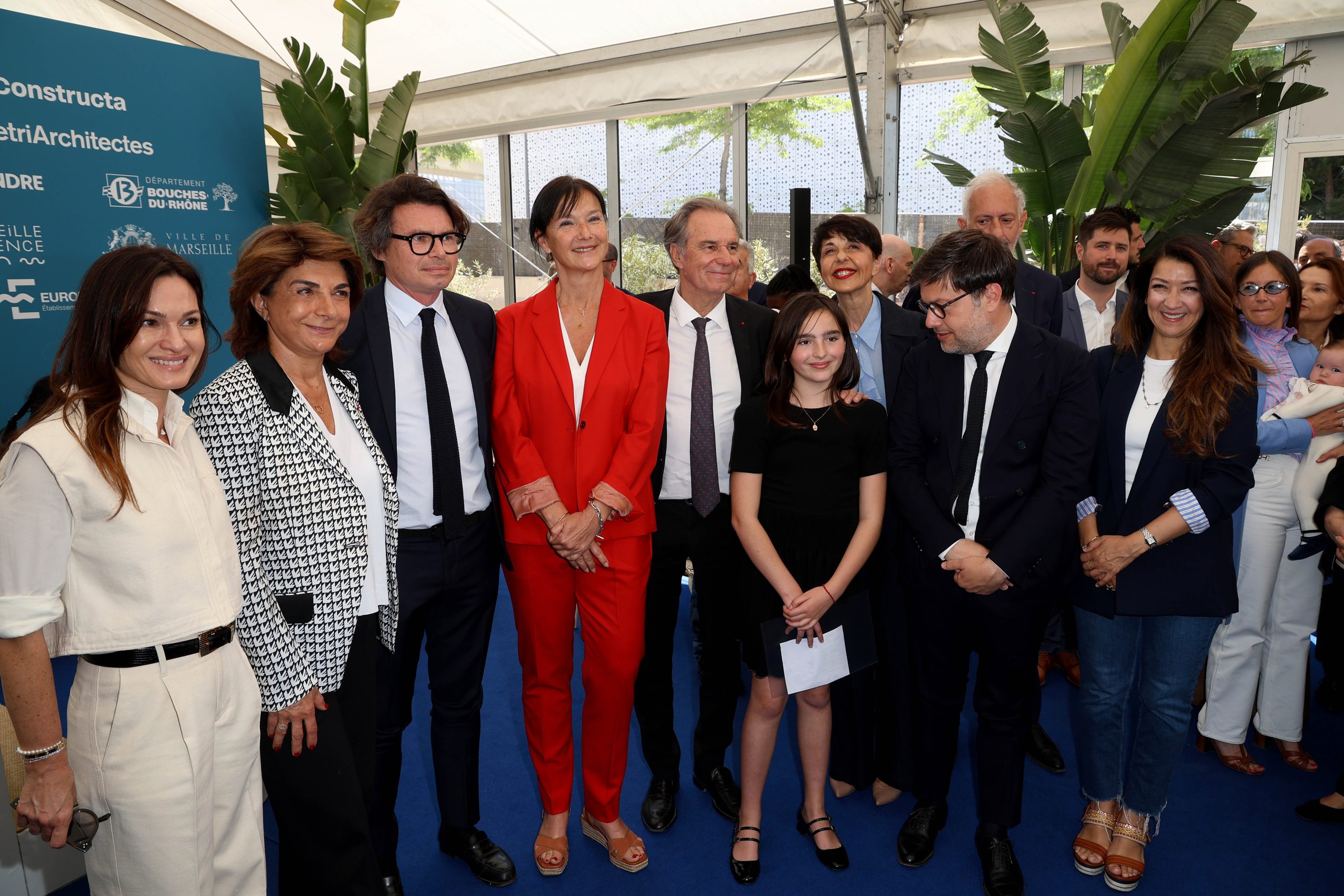 La 1ère pierre du futur hôtel Hilton est posée