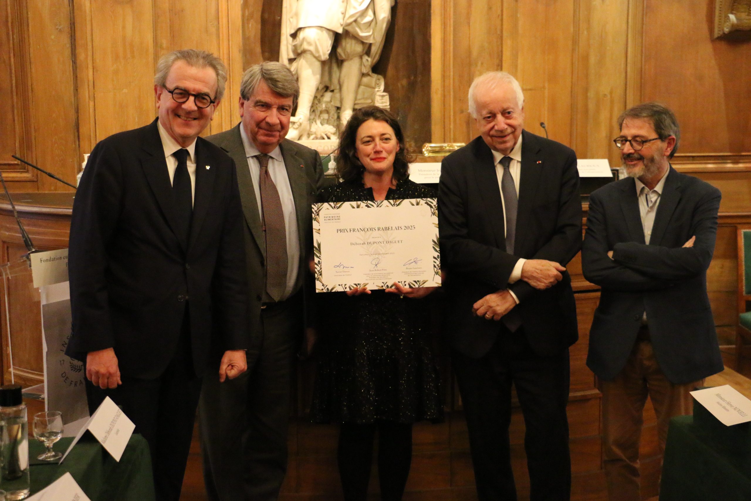 La Librairie Gourmande de Déborah Dupont-Daguet reçoit le prix François Rabelais
