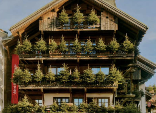 À Megève, Luke Edward Hall transforme l’Hôtel Saint-Georges repris par le groupe Chapitre Six