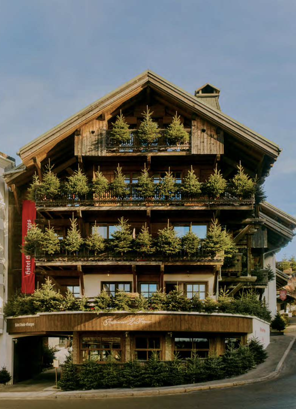 À Megève, Luke Edward Hall transforme l’Hôtel Saint-Georges repris par le groupe Chapitre Six