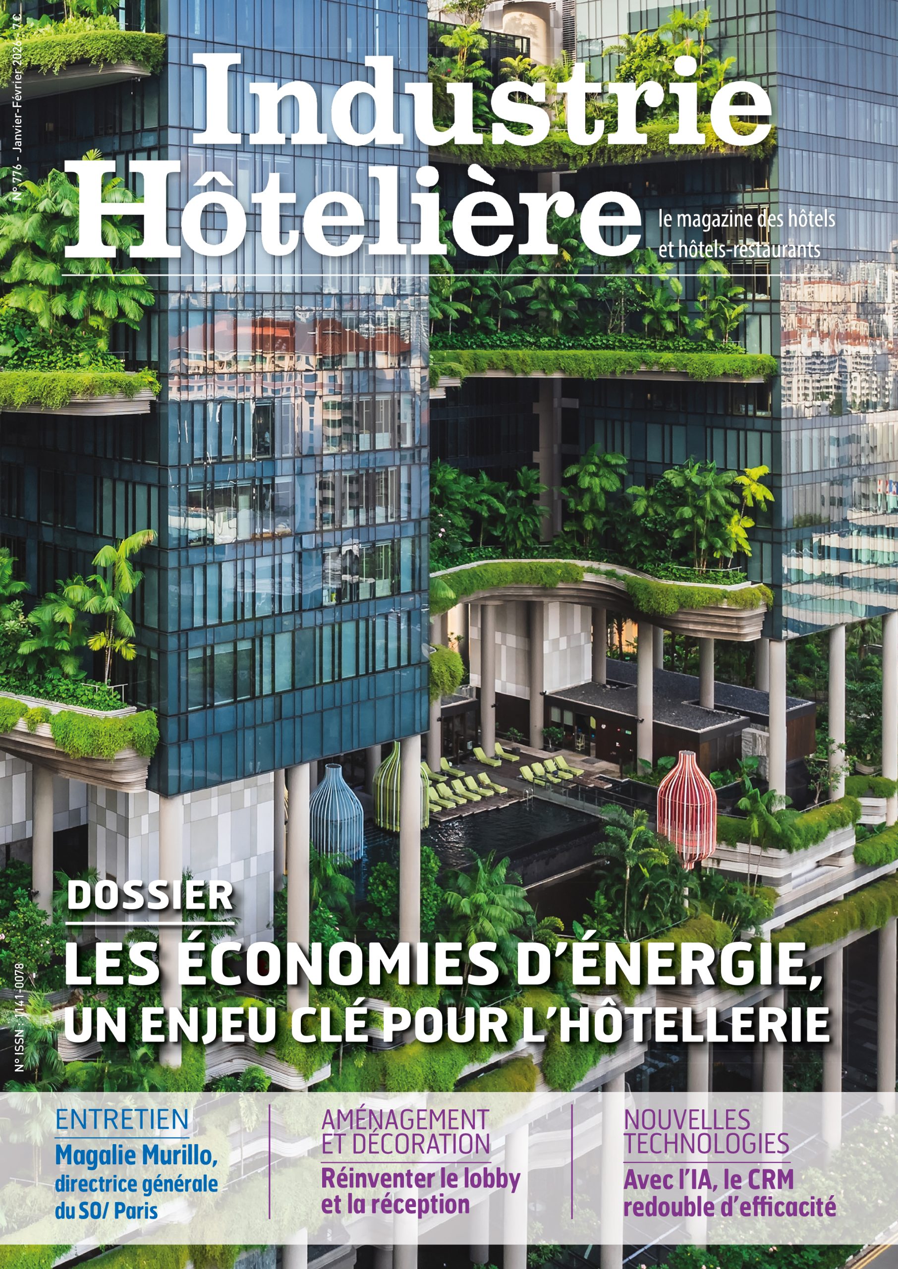 Découvrez le dernier numéro du magazine Industrie Hôtelière !