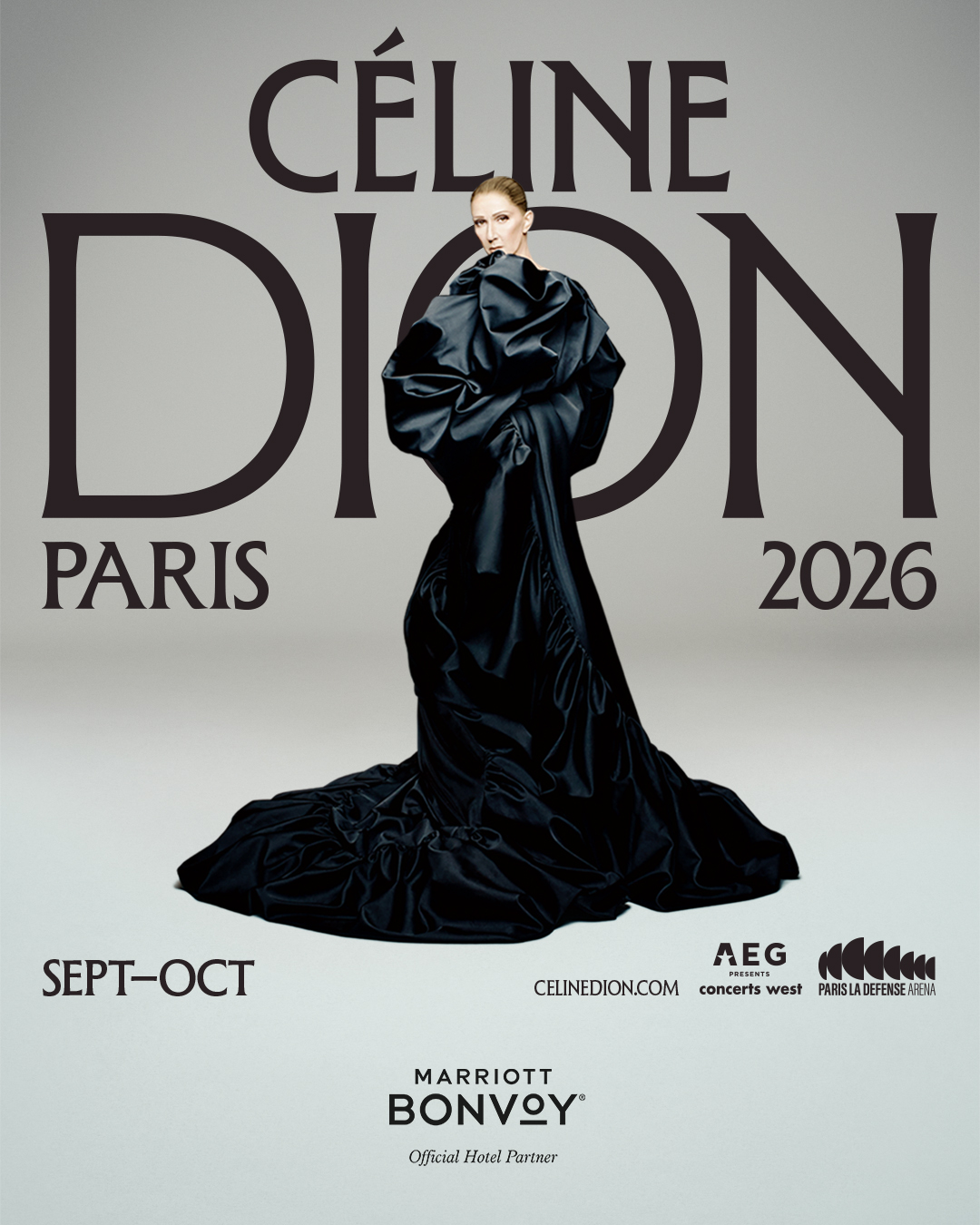Marriott Bonvoy partenaire hôtelier officiel de Céline Dion Paris 2026