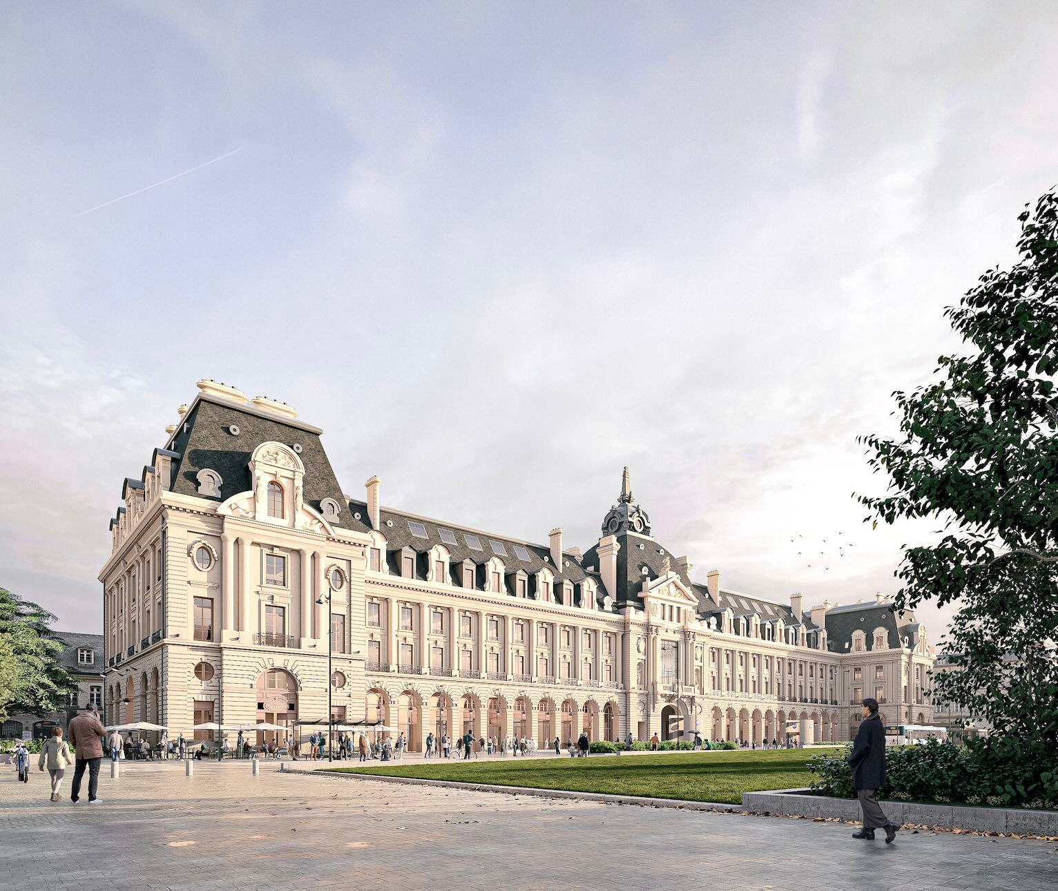 Rennes : Vicartem reprend le projet de transformation du Palais du Commerce