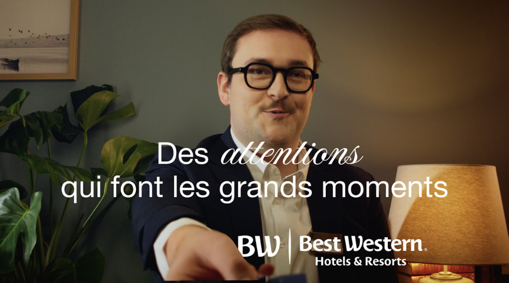 Best Western France lance une nouvelle campagne centrée sur “Des attentions qui font les grands moments”