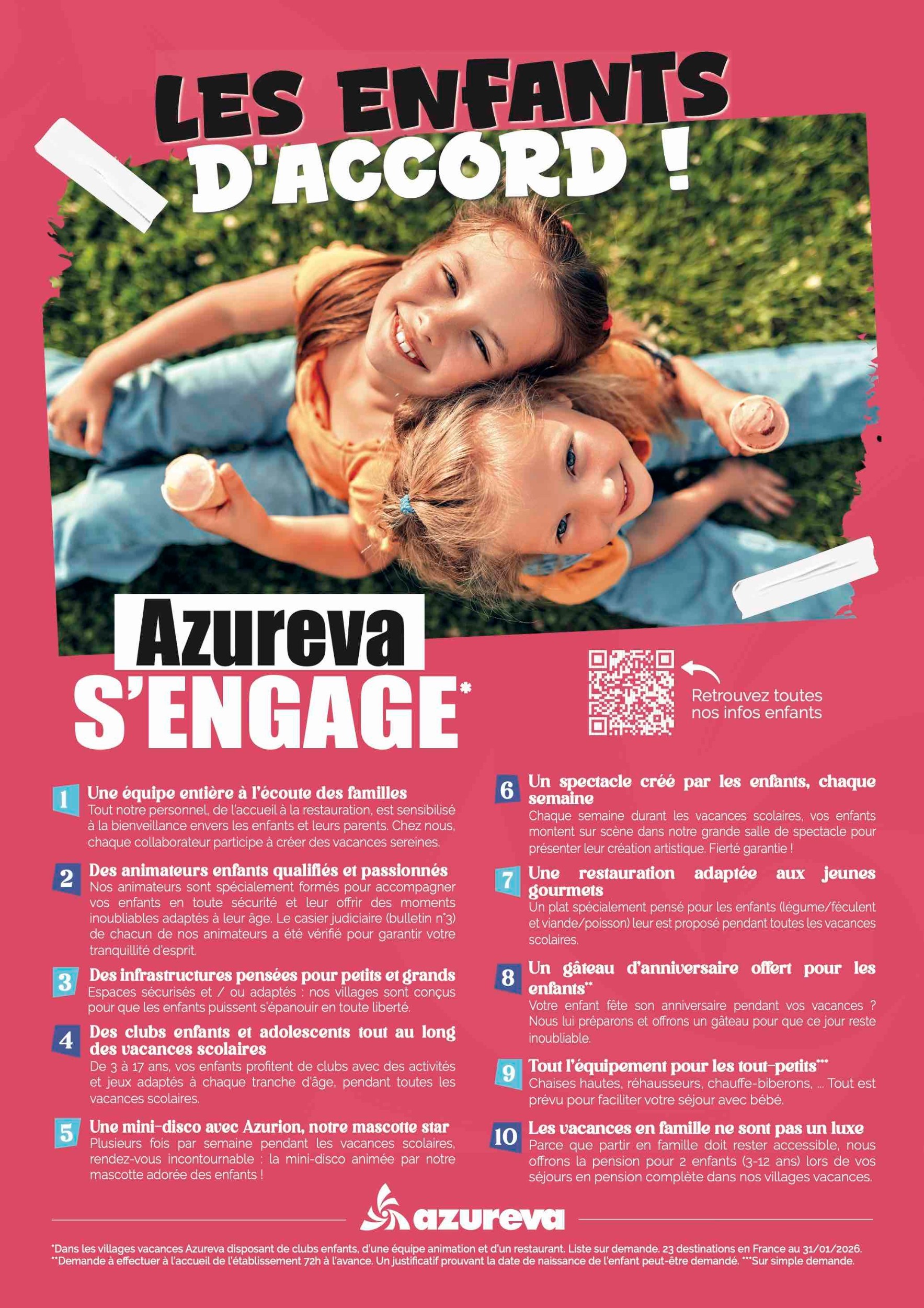 Azureva publie une Charte des Enfants et renforce son positionnement “family-friendly”