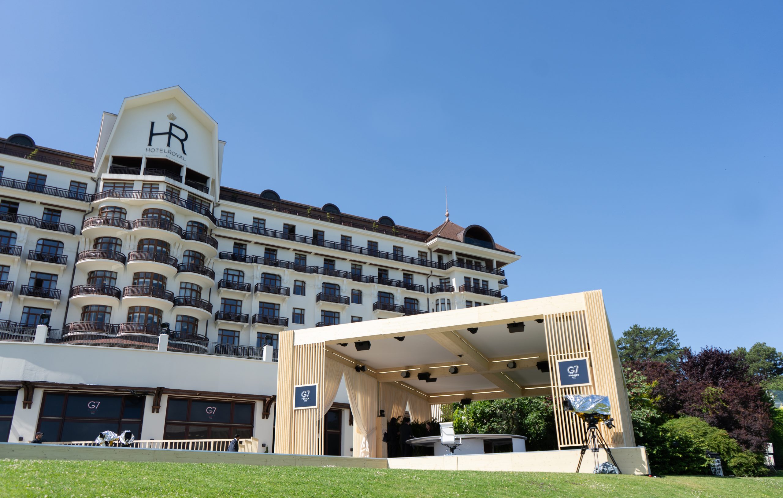 L’Evian Resort met son savoir-faire à l’épreuve du G7