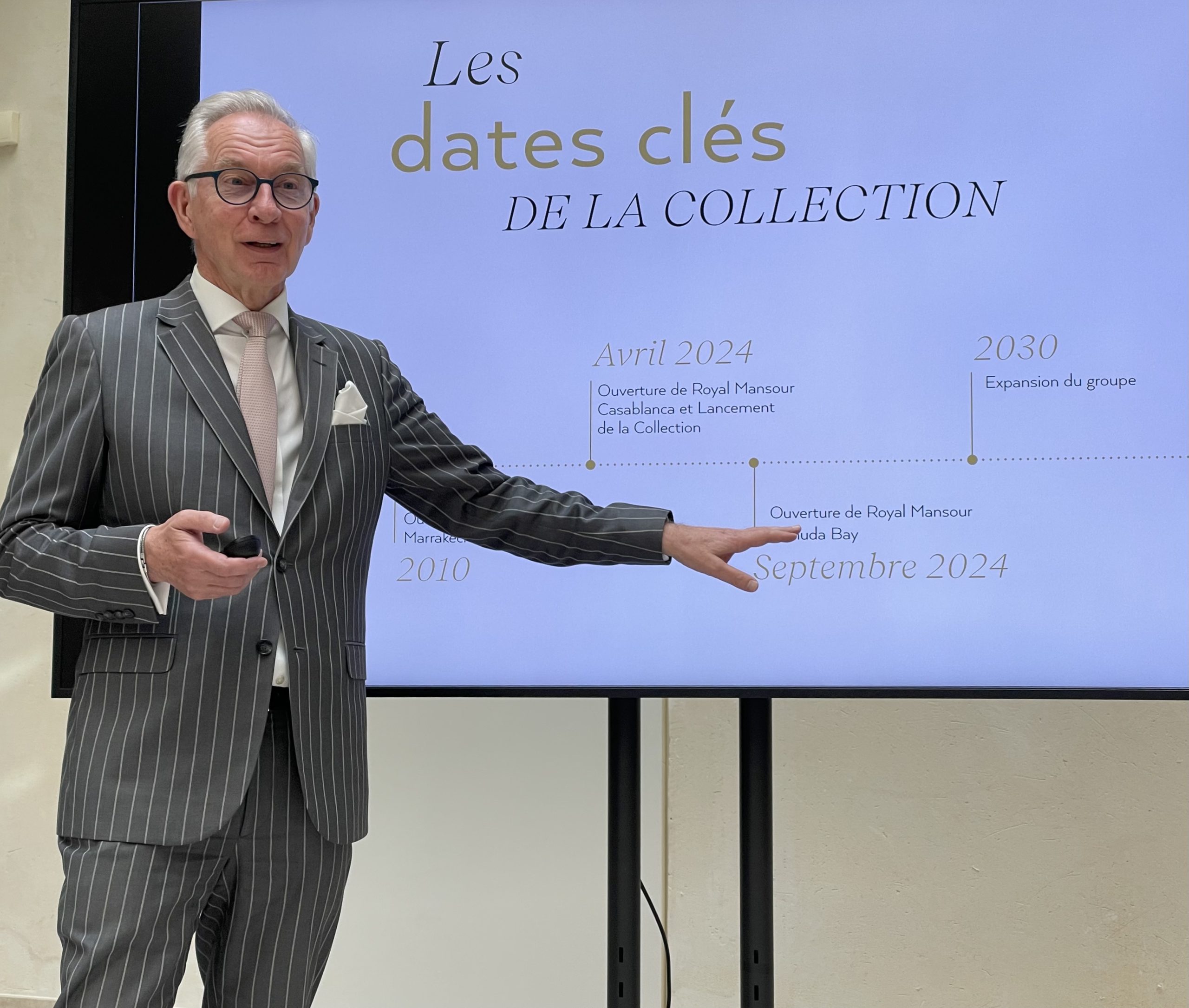 La collection Royal Mansour s’inscrit dans la Vision 2030 du Maroc