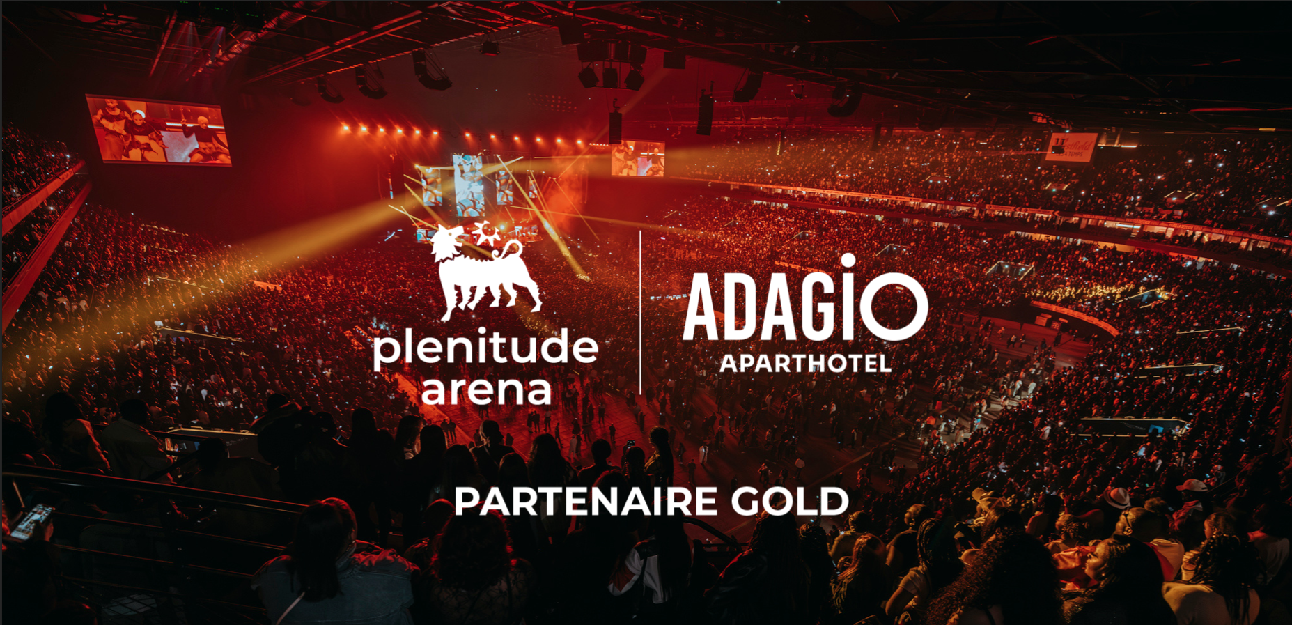 Adagio prolonge son partenariat avec la Plenitude Arena pour trois ans