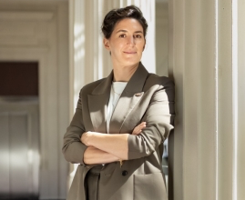 Coline Sicard prend la direction du Radisson Blu Hotel, Nantes