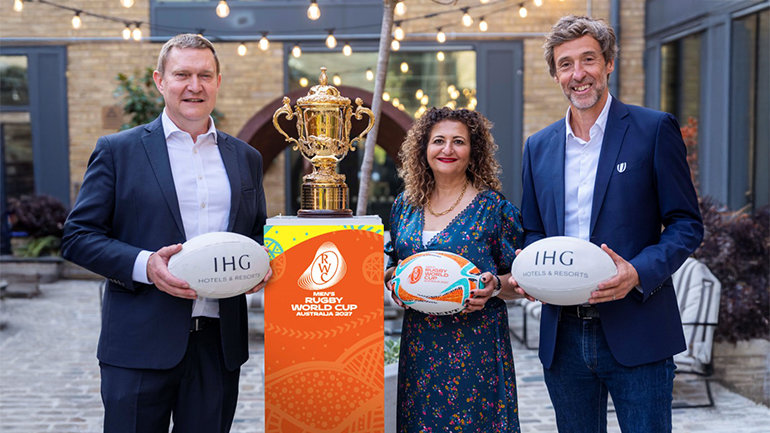 IHG partenaire de la Coupe du monde de rugby 2027