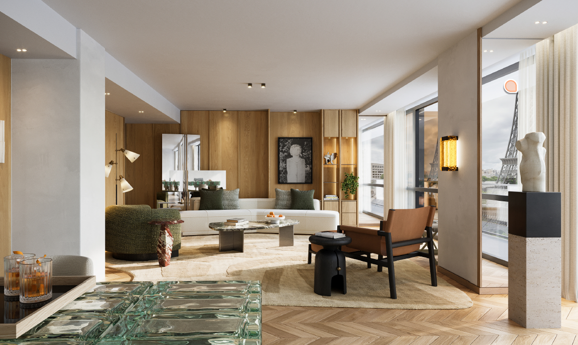 Le Pullman Paris Tour Eiffel dévoile sa nouvelle Suite Signature