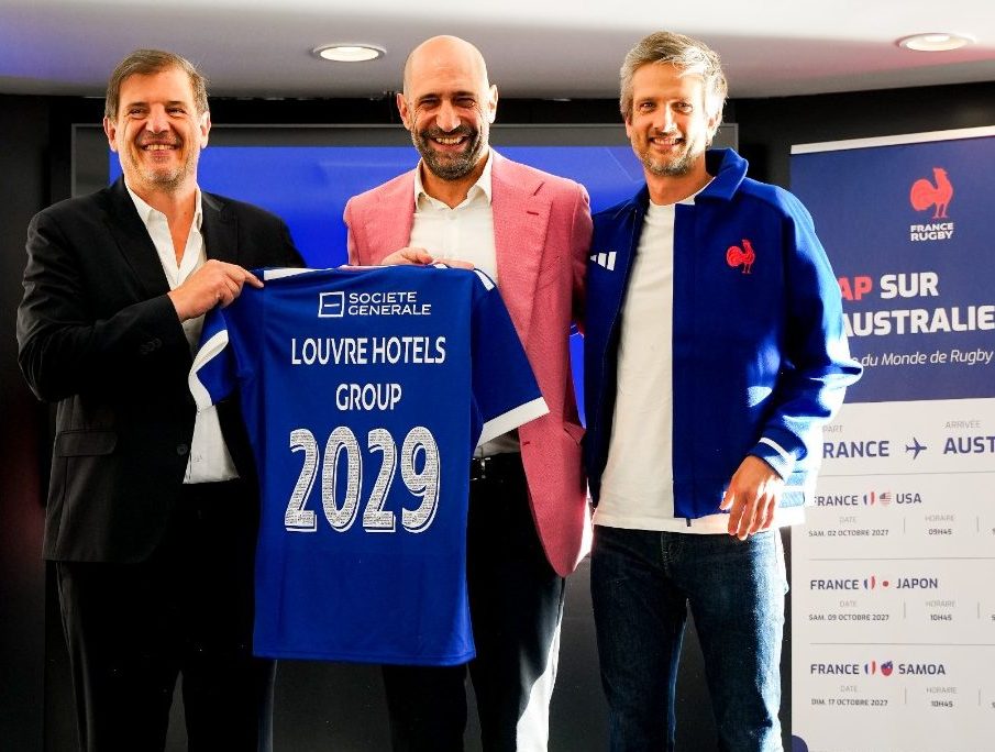 Louvre Hotels Group devient partenaire de la Fédération française de rugby
