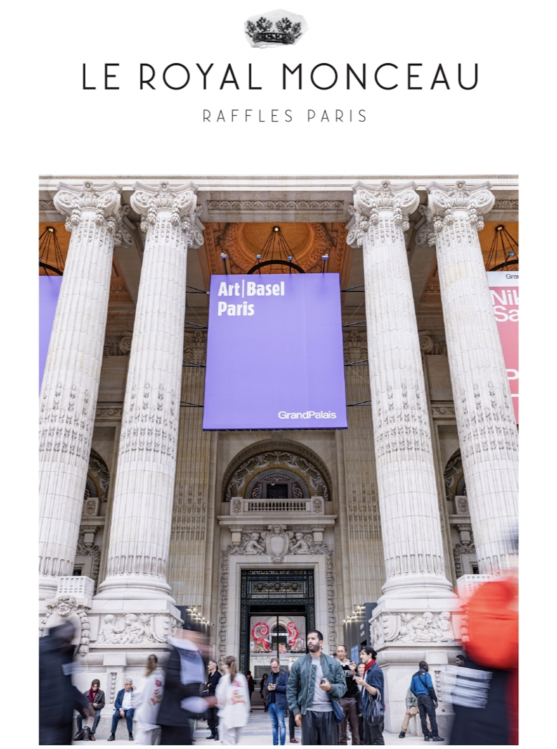 Le Royal Monceau – Raffles Paris initie un partenariat inédit avec Art Basel Paris 2026