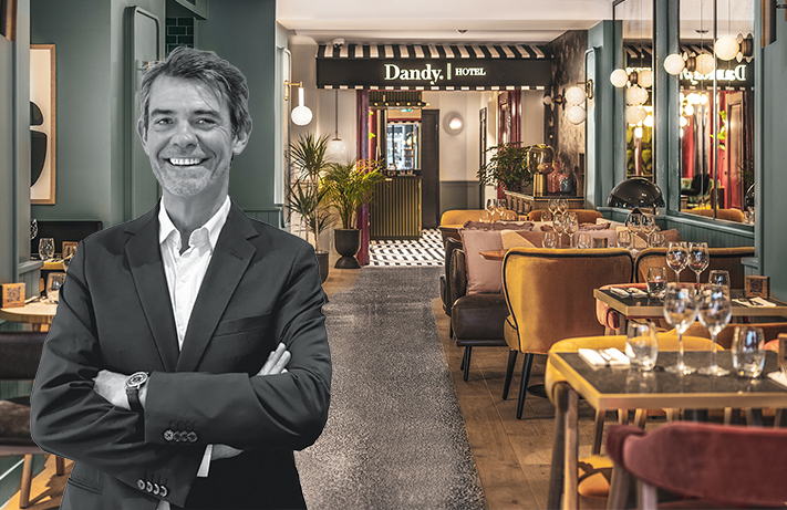 Christophe Sauvage. DR / Le Dandy Hotel a ouvert en 2022 © Elegancia Hotels